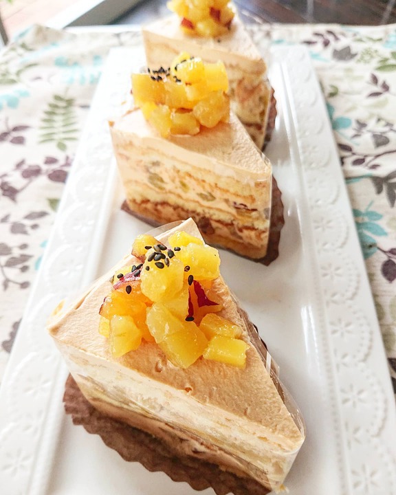 おいものキャラメルクリームショートケーキ