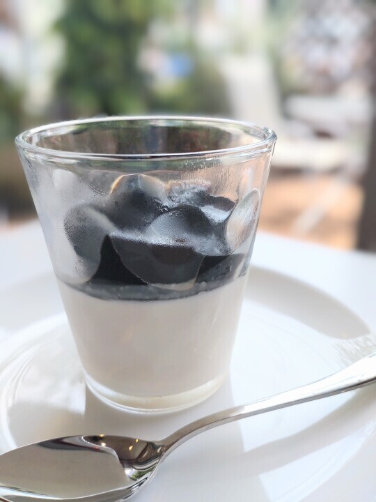 コーヒーゼリーパンナコッタ