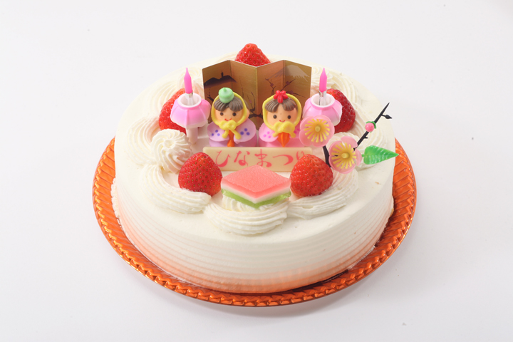 【6号】ひなまつりデコレーション 生クリーム