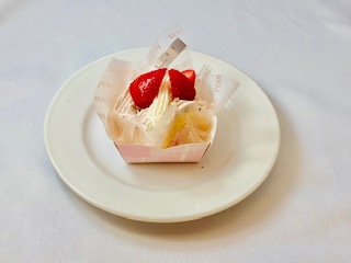 苺のモンブラン