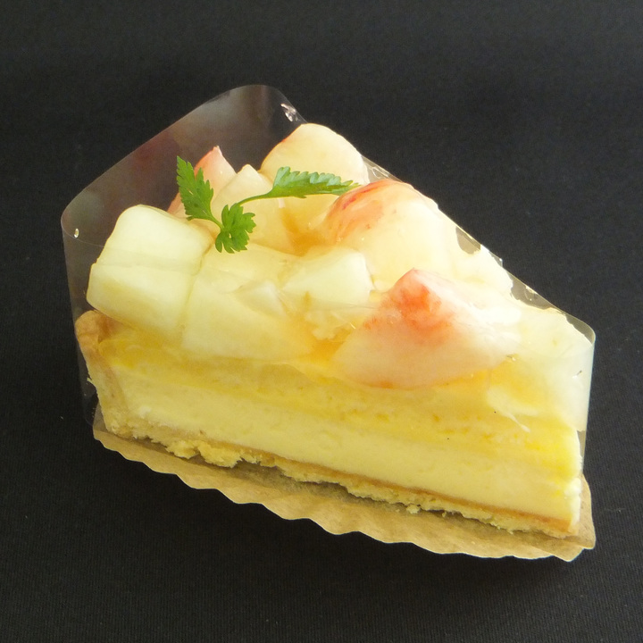 ももチーズタルト